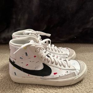 Paint Splatter Nike Blazers